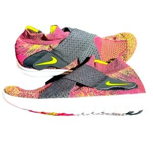 Nike Free RN Motion Flyknit 2017 Size 9 – Pink Women’s Running Shoes, Gym-Ready